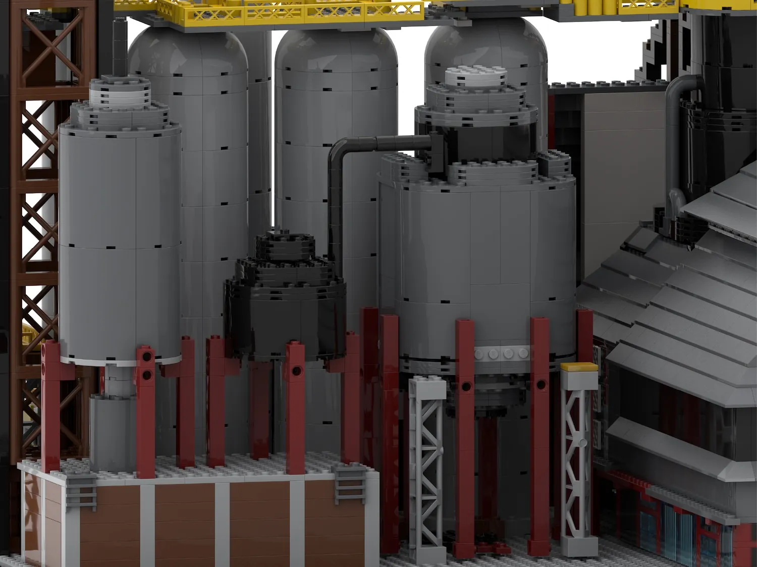 Render del prototipo LEGO 10